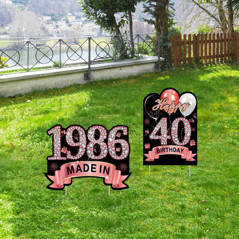 Puyruiv yard sign stakes keep the display stable in windy weather