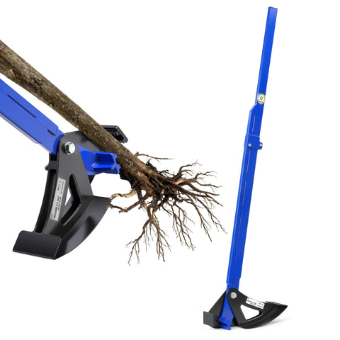Pvirbravoo Sapling Puller Tool top view shows compact design for precise root removal.