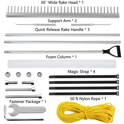PVNIEFC Floating Lake Rake suitable for lakes, ponds, beaches, gardens and fields