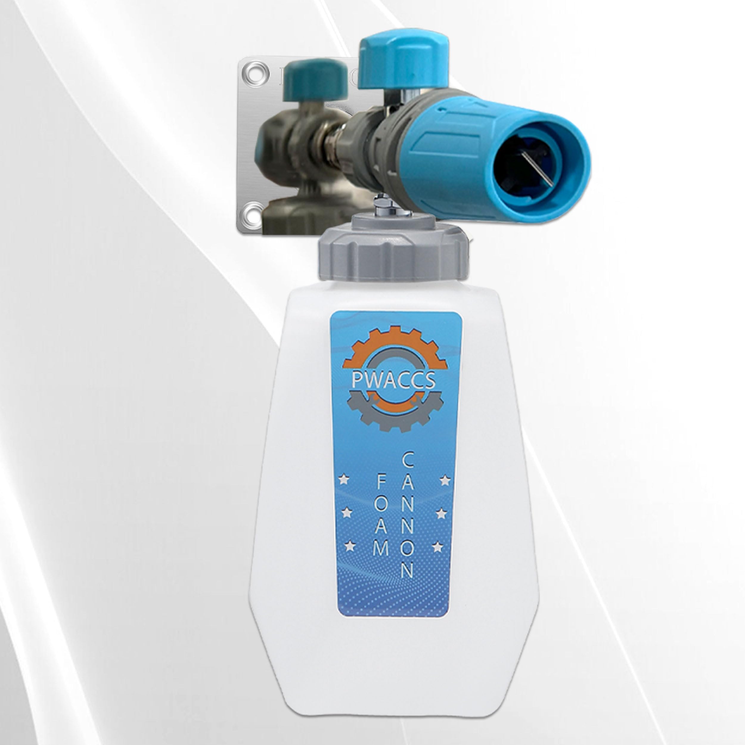 PWACCS compatible with common foam cannon accessories.