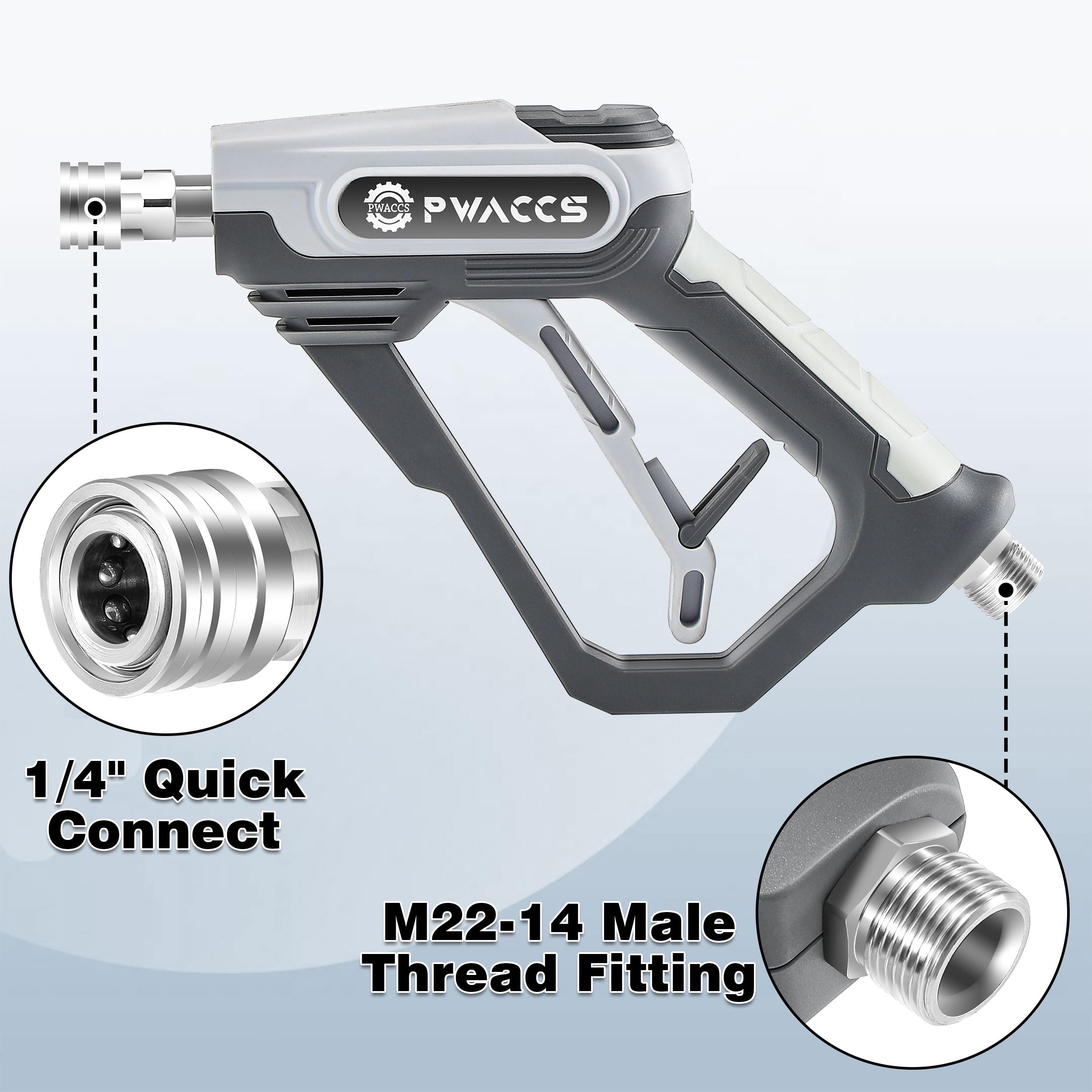 PWACCS adjustable nozzle controls spray pattern for precise coverage