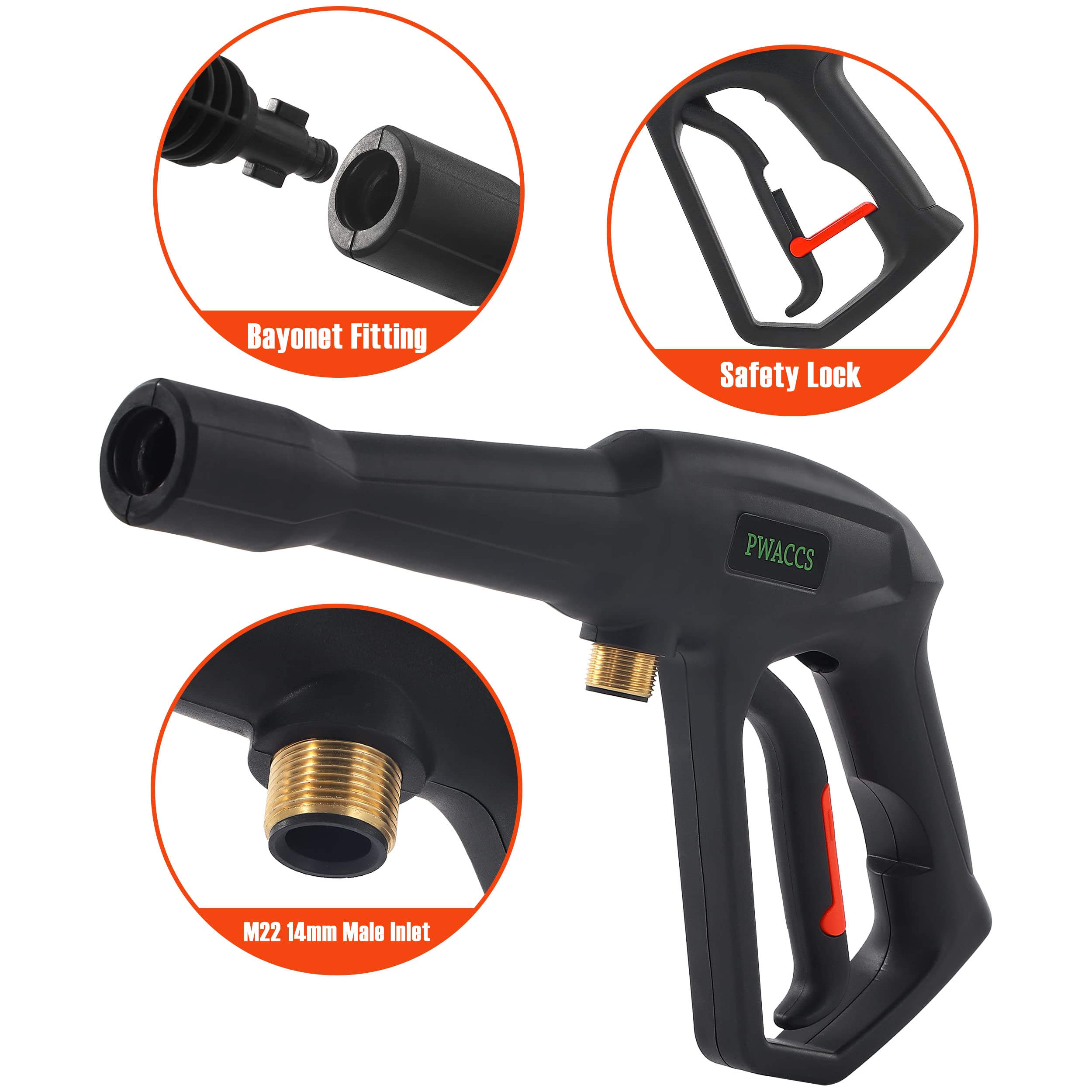 PWACCS five-nozzle tips set for customized spray patterns.