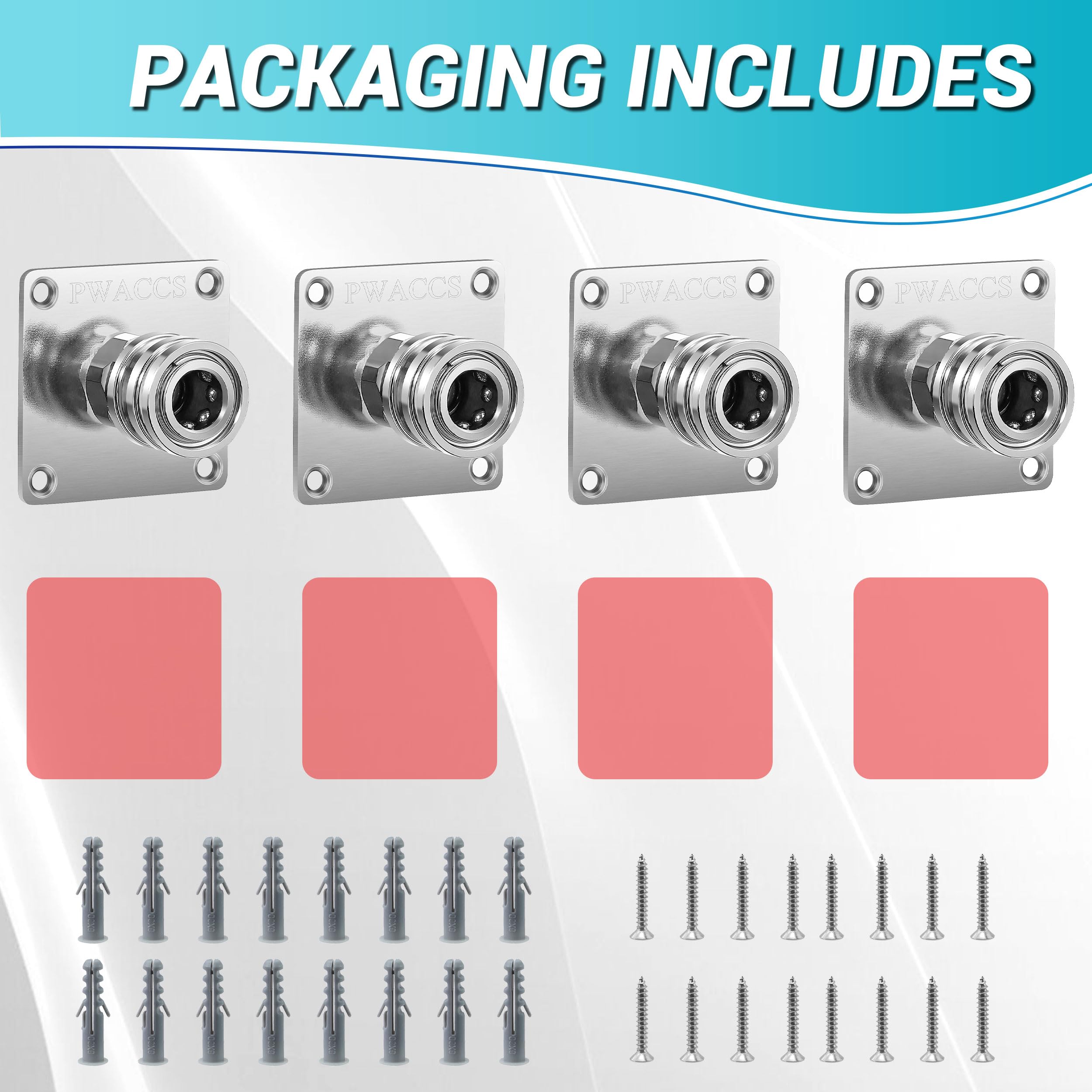 PWACCS mount fits multiple accessories for a versatile cleaning setup