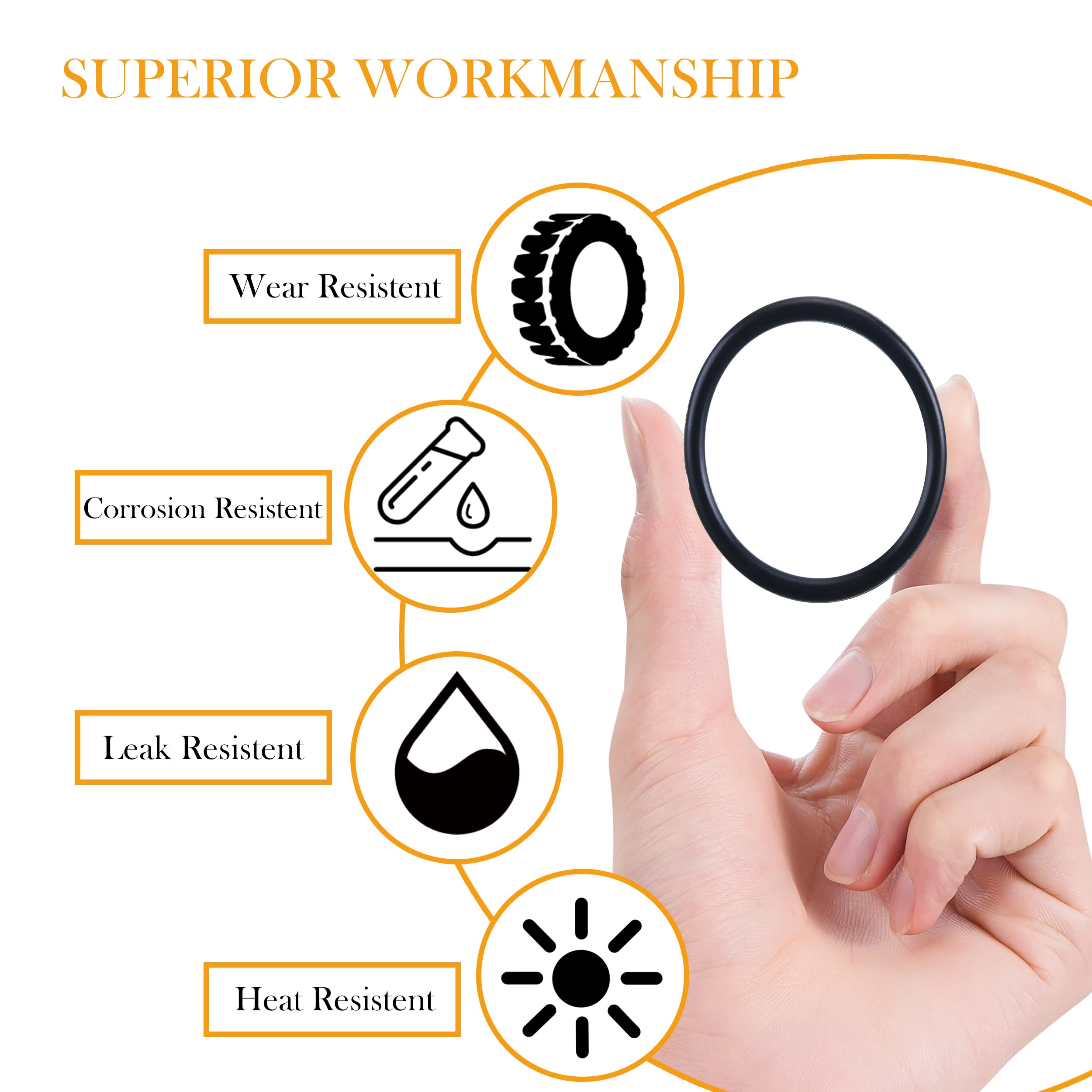 PWACCS O-Ring Kit foam cannon seal for consistent suds