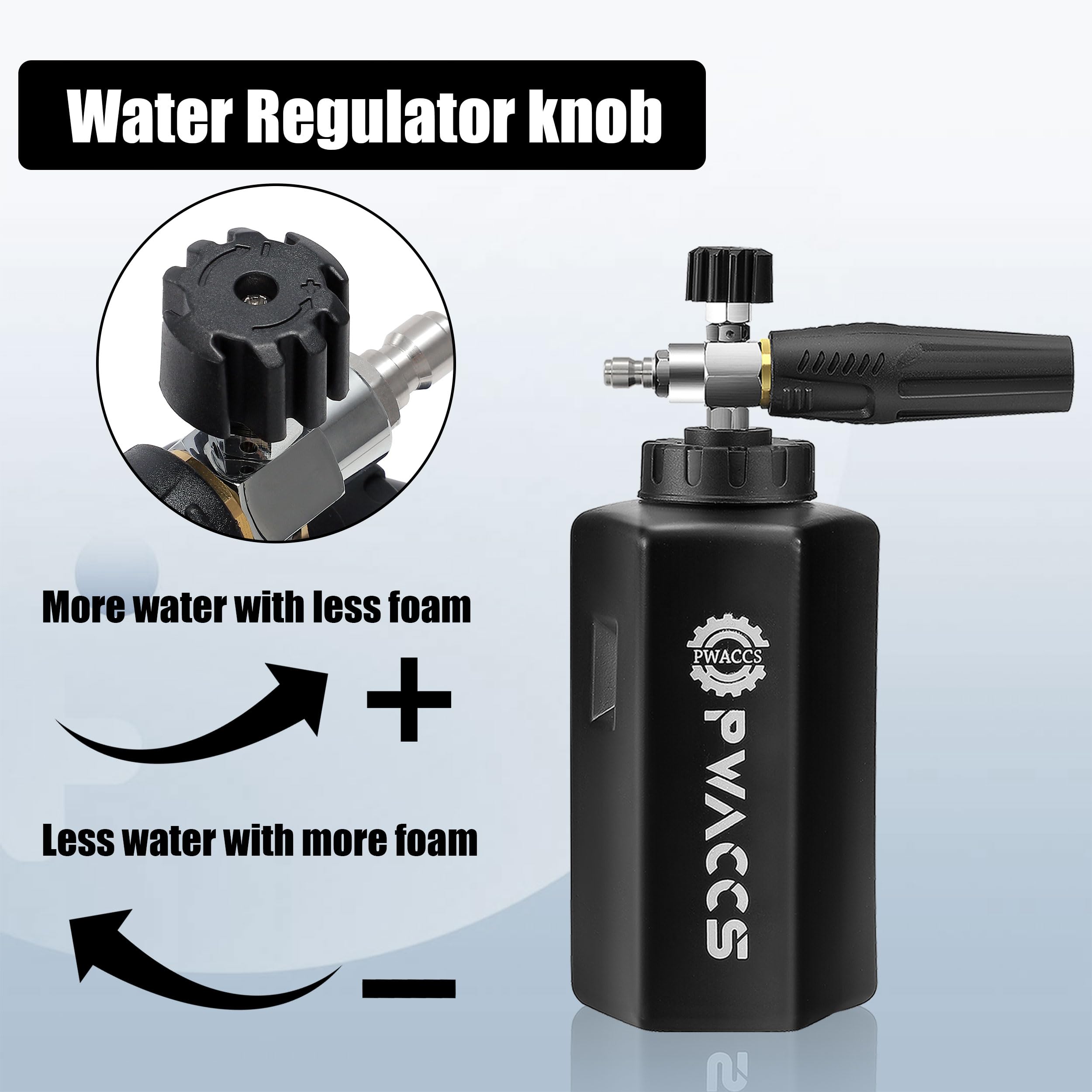 PWACCS quick connector 1/4 inch for fast attachment
