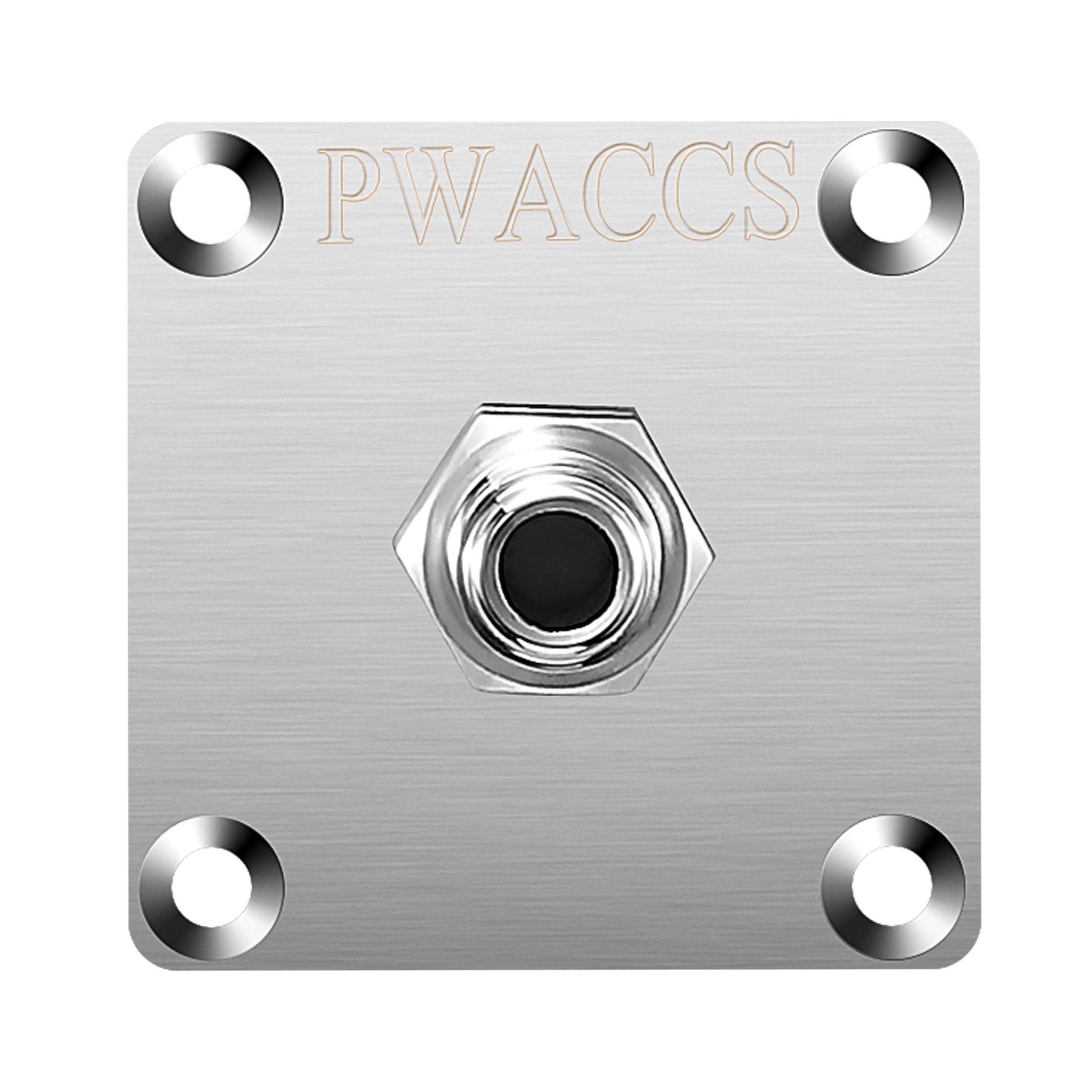 PWACCS stainless steel construction resists corrosion with a sleek look