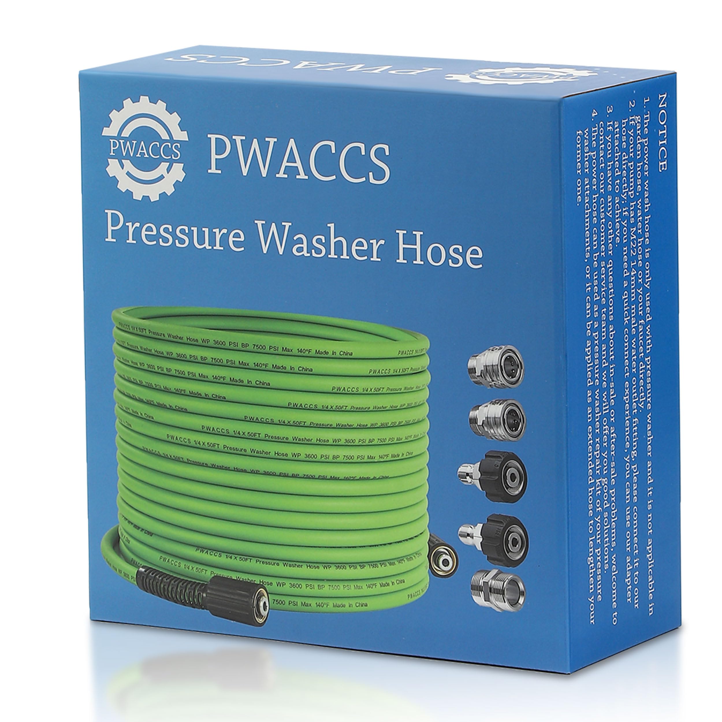 PWACCS versatile cleaning scenarios include cars, driveways, windows