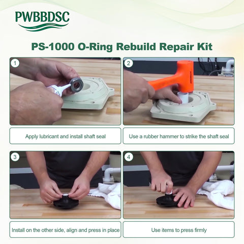 PWBBDSC Pentair pump kit 2008+ fits WhisperFlo and IntelliFlo seals