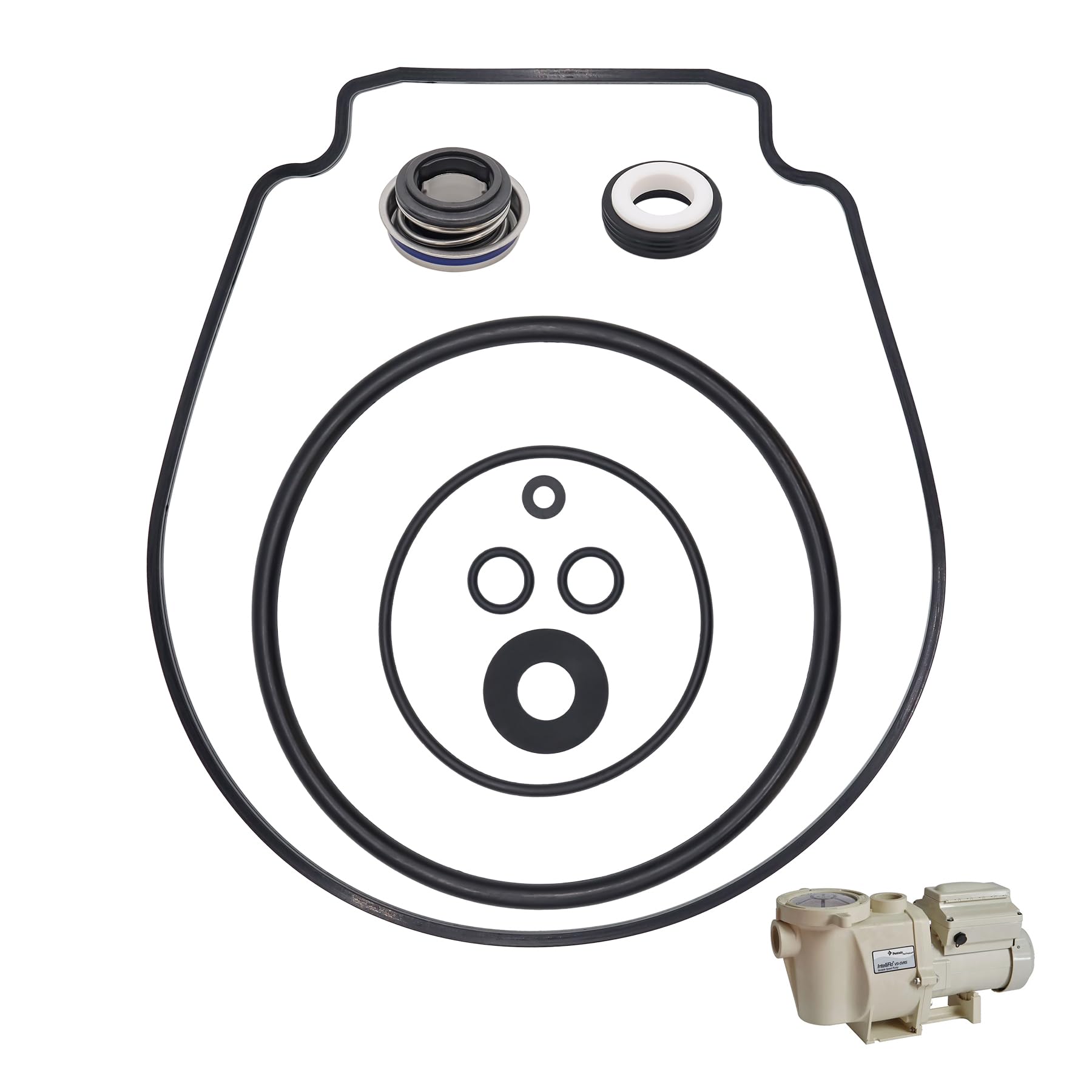 PWBBDSC PS-1000 shaft seal for 2008+ Pentair pumps ensures durable, leak-resistant sealing