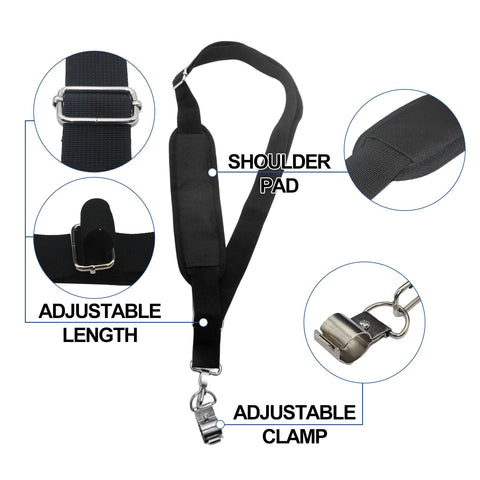 PWEOW adjustable nylon strap fits many body sizes for a customizable fit