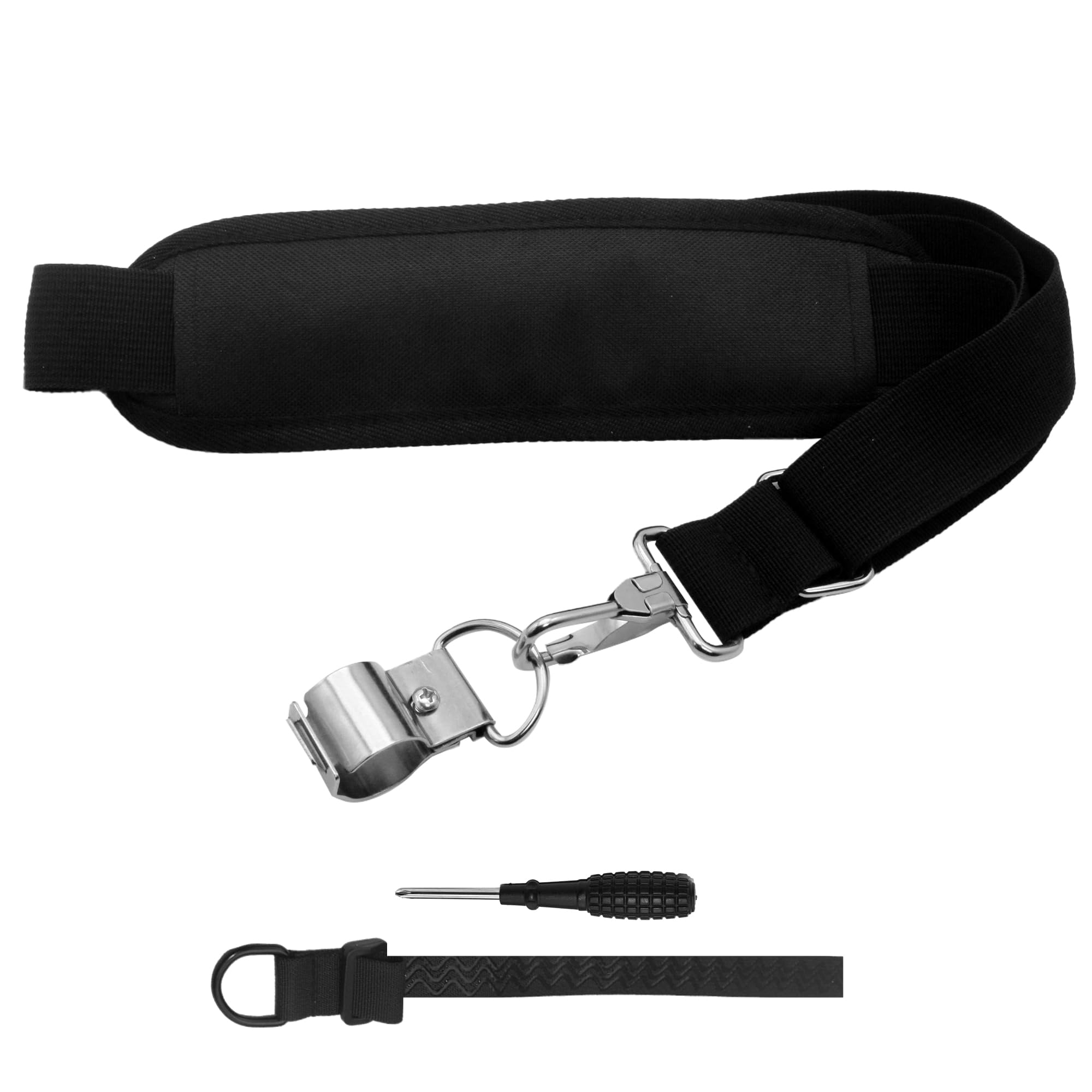PWEOW universal shoulder strap for EGO trimmer distributes weight for comfort