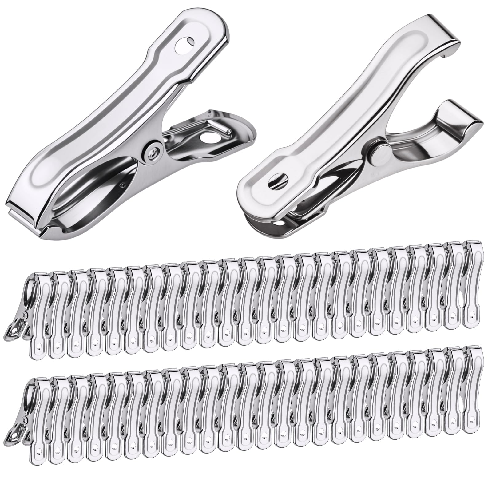 Pwfkgo stainless steel garden clip for durable, reusable plant support