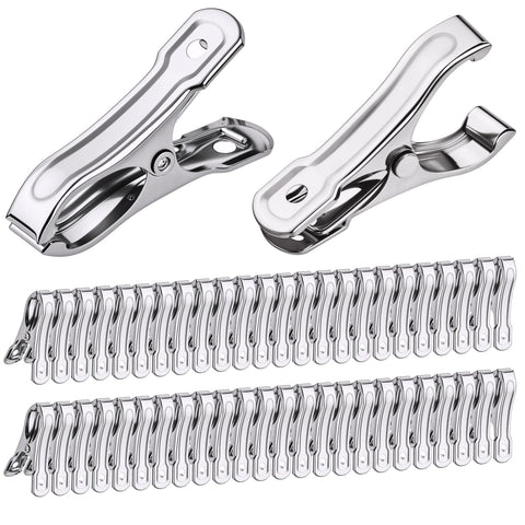 Pwfkgo stainless steel garden clip for durable, reusable plant support