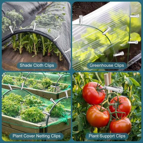 Pwfkgo multi-use clips suitable for nets, shade cloth, or lights