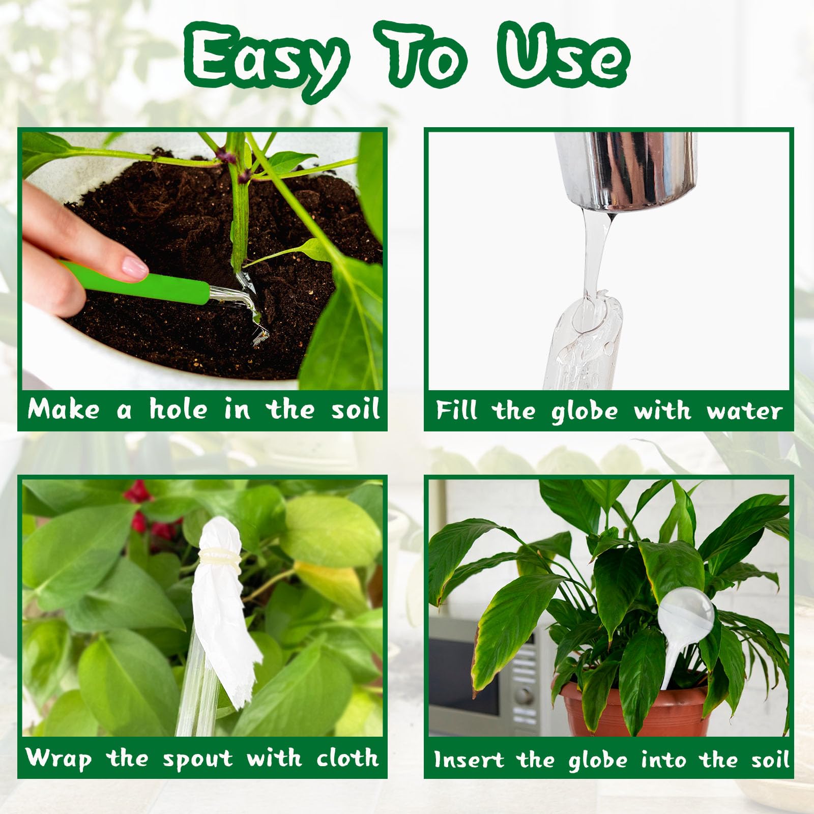Pynqdfu hanging basket globes in use for indoor and patio plants
