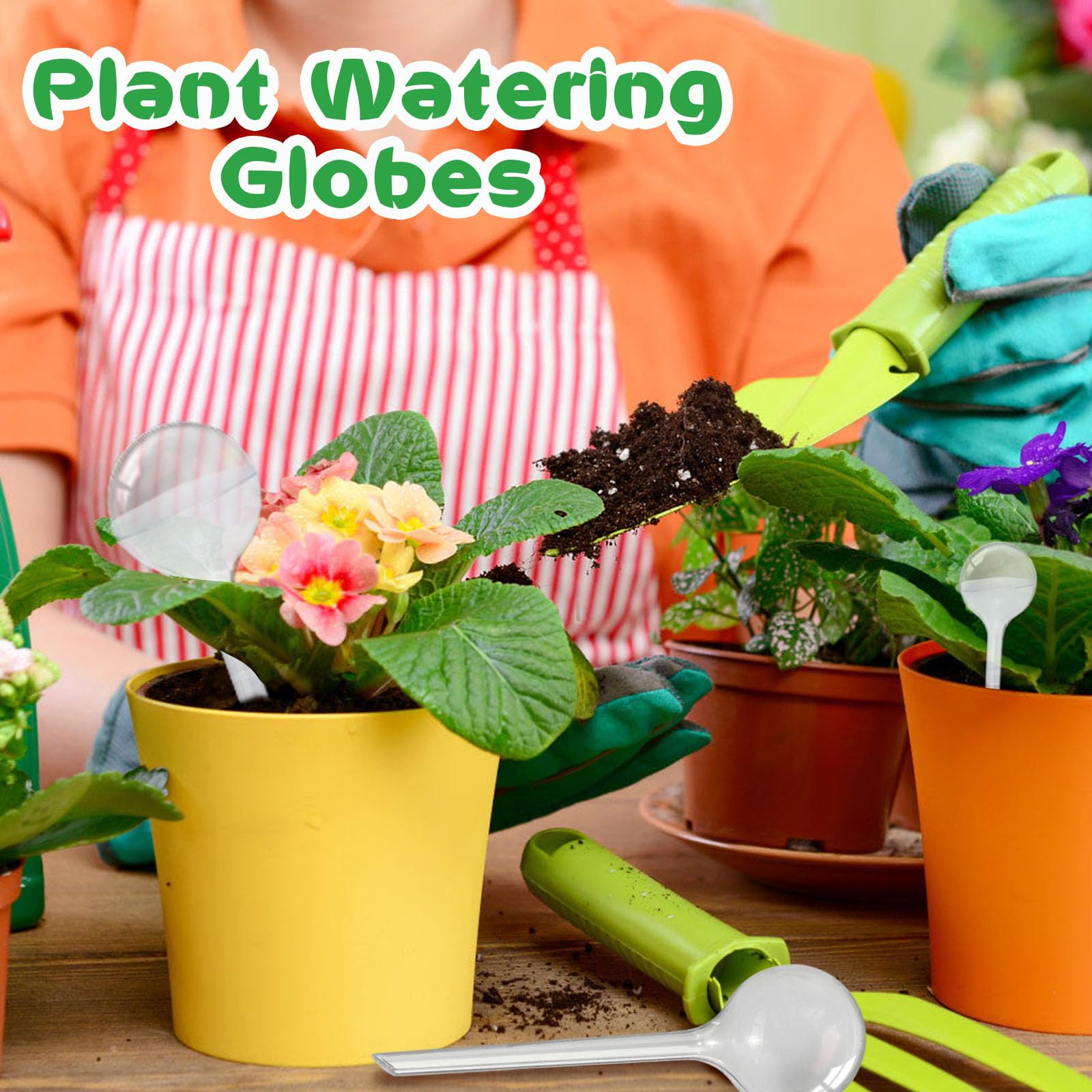 Pynqdfu indoor plant watering bulbs in a pot for simple care
