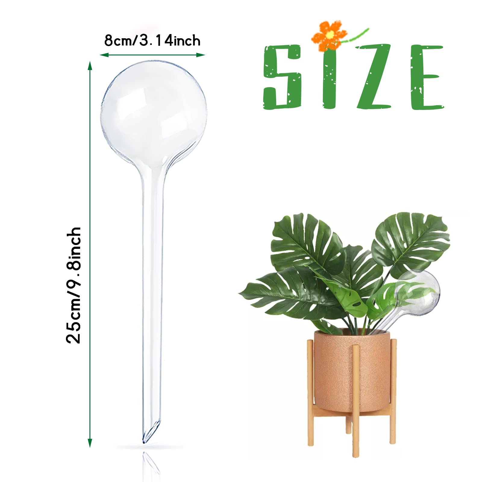 Pynqdfu bulbs with transparent body to easily monitor water level