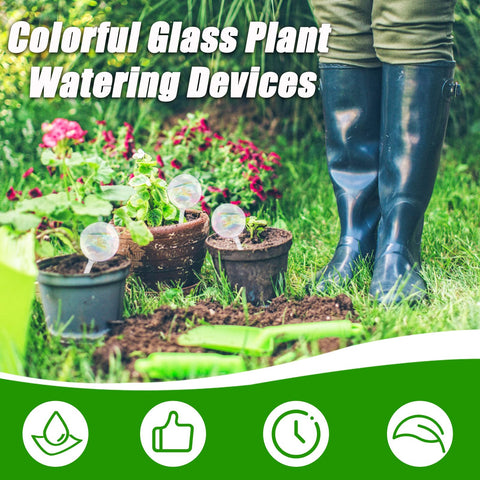 Pynqdfu travel-friendly watering globe ready for on-the-go plant care.