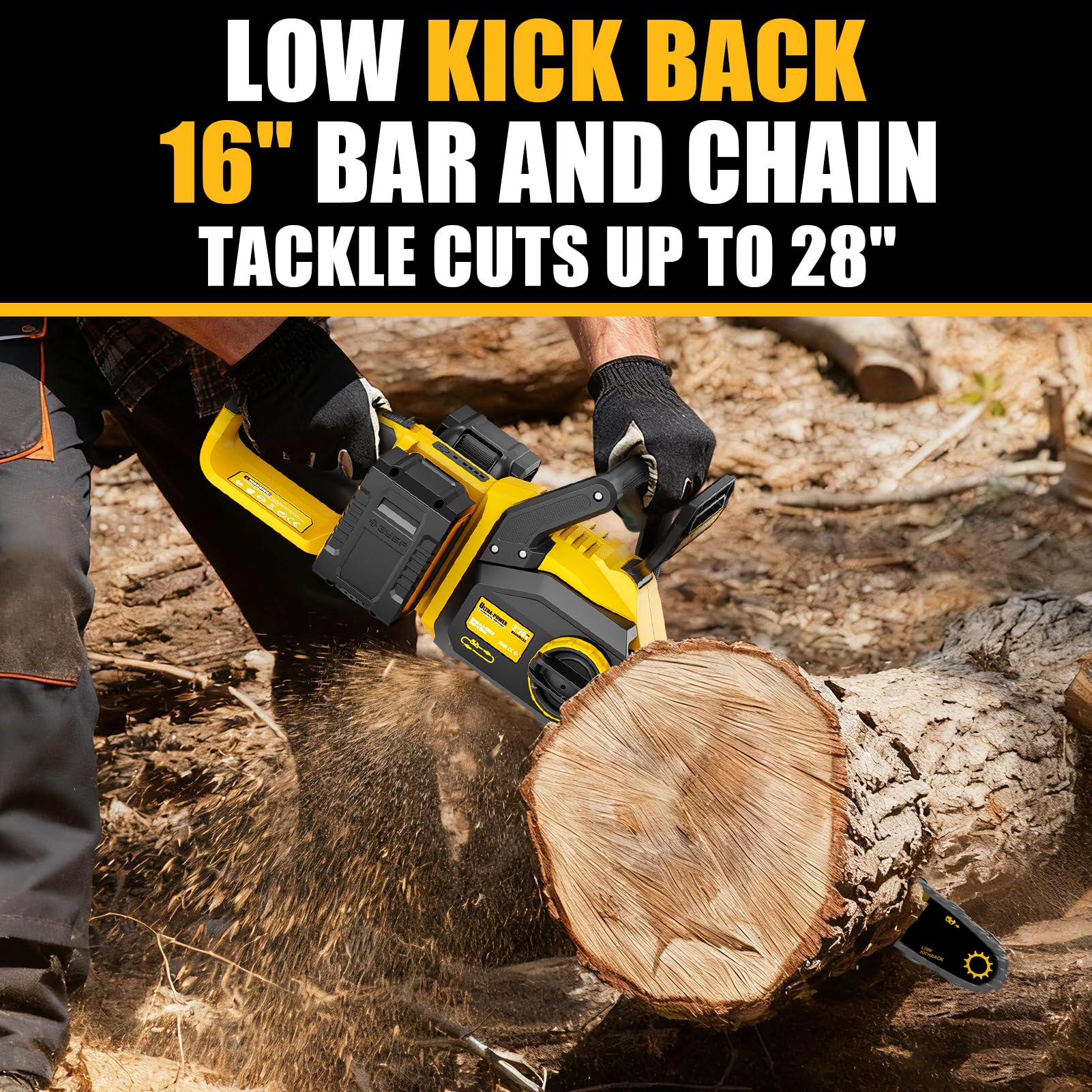 Pyrcruax 40V system compatible with DeWalt 20V MAX packs