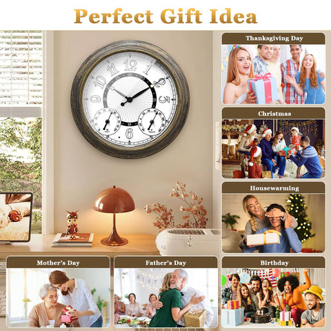 Pytha Sight outdoor clock decor enhances patios and gardens with functional style.