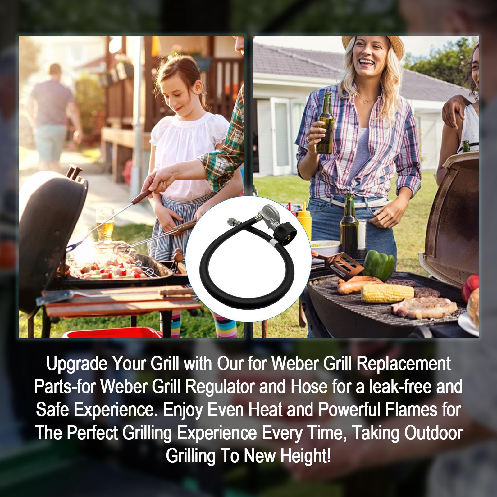 PYXGLAQ propane flow-stability kit supports even cooking on Weber grills