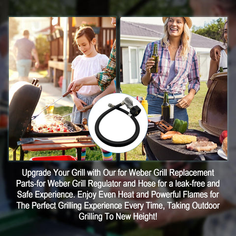 PYXGLAQ propane flow-stability kit supports even cooking on Weber grills