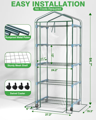 PYY extended floor cover provides insulation and bottom protection for roots