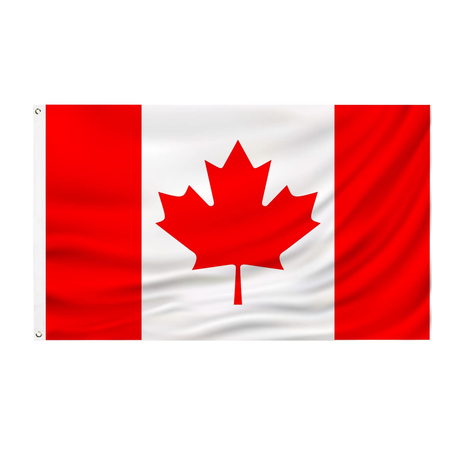 PZACHUGY Canada flag 3x5 for indoor or outdoor display with vivid colors