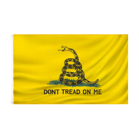 PZACHUGY Dont Tread On Me flag 3x5ft outdoor-ready and lightweight for easy display.