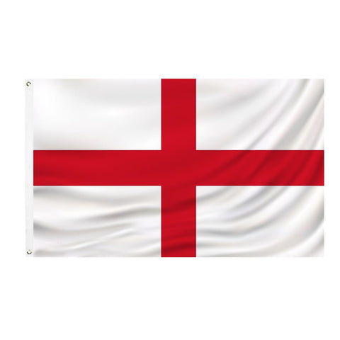 PZACHUGY England flag 3x5 Saint George's Cross for outdoor display and pride