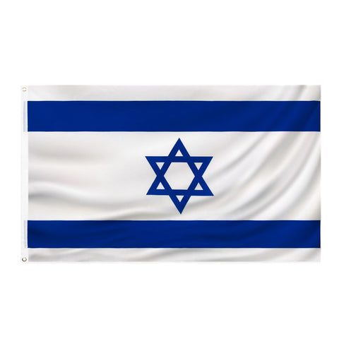 PZACHUGY Israeli flag 3x5 ft outdoor display with durable polyester