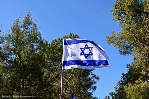 PZACHUGY Israeli flag ideal for home or event decor