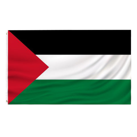 PZACHUGY Palestinian flag 3x5 ft for versatile outdoor or indoor display.