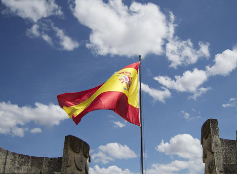 PZACHUGY Spain flag ideal for indoor and outdoor use