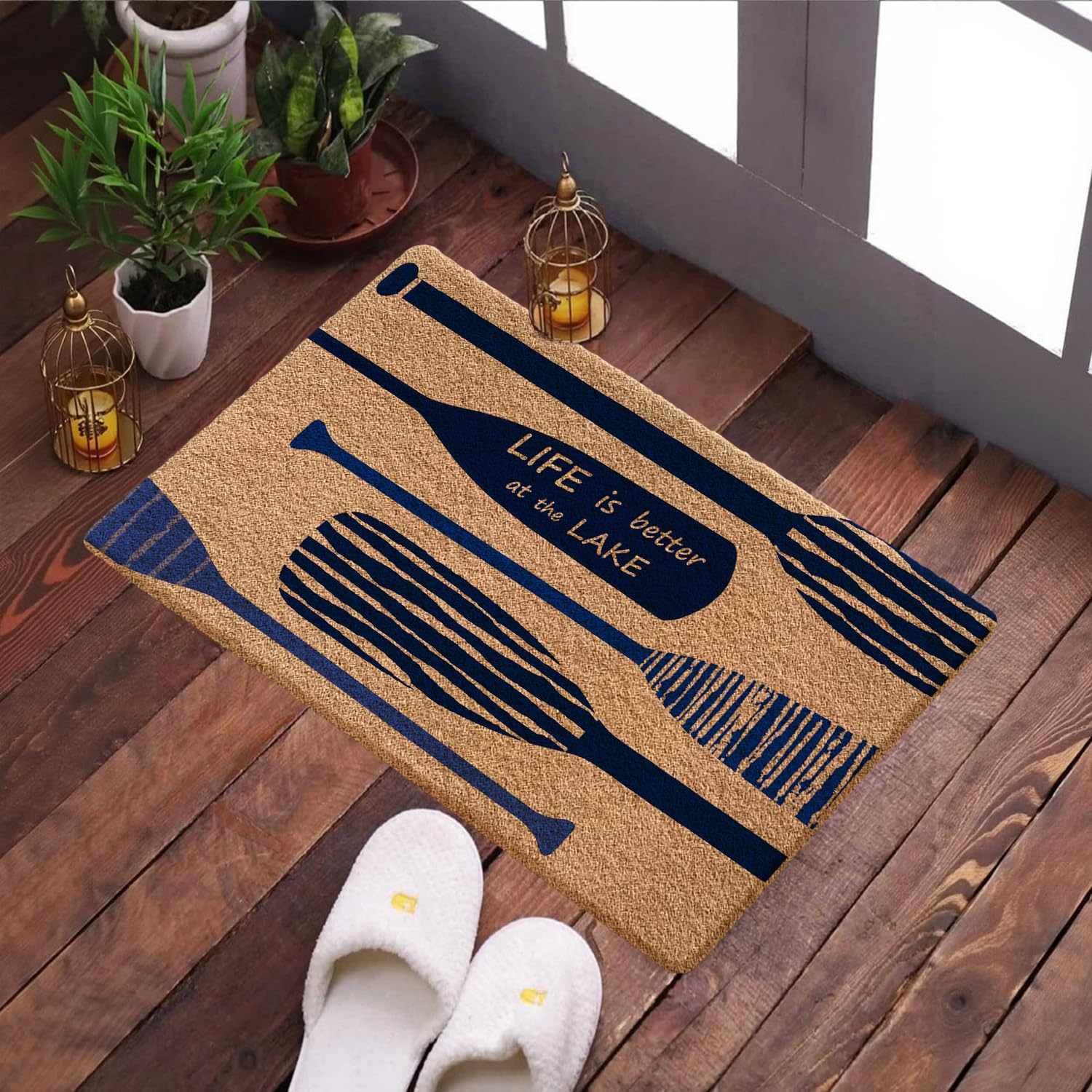 Qabliqo Easy-clean door mat surface designed for quick maintenance and freshness.