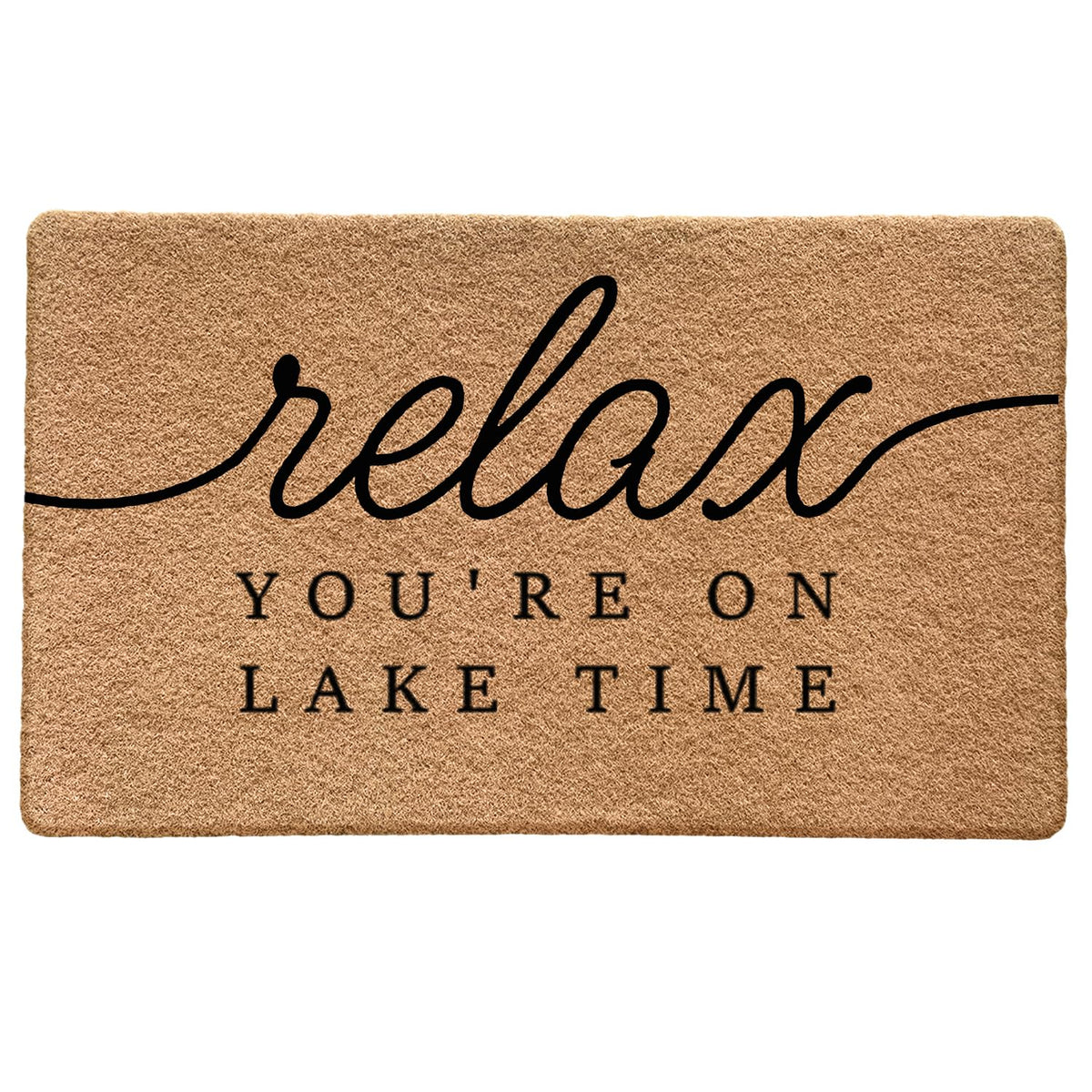 Qabliqo Lake Door Mat at the front door enhances welcome and cleanliness.