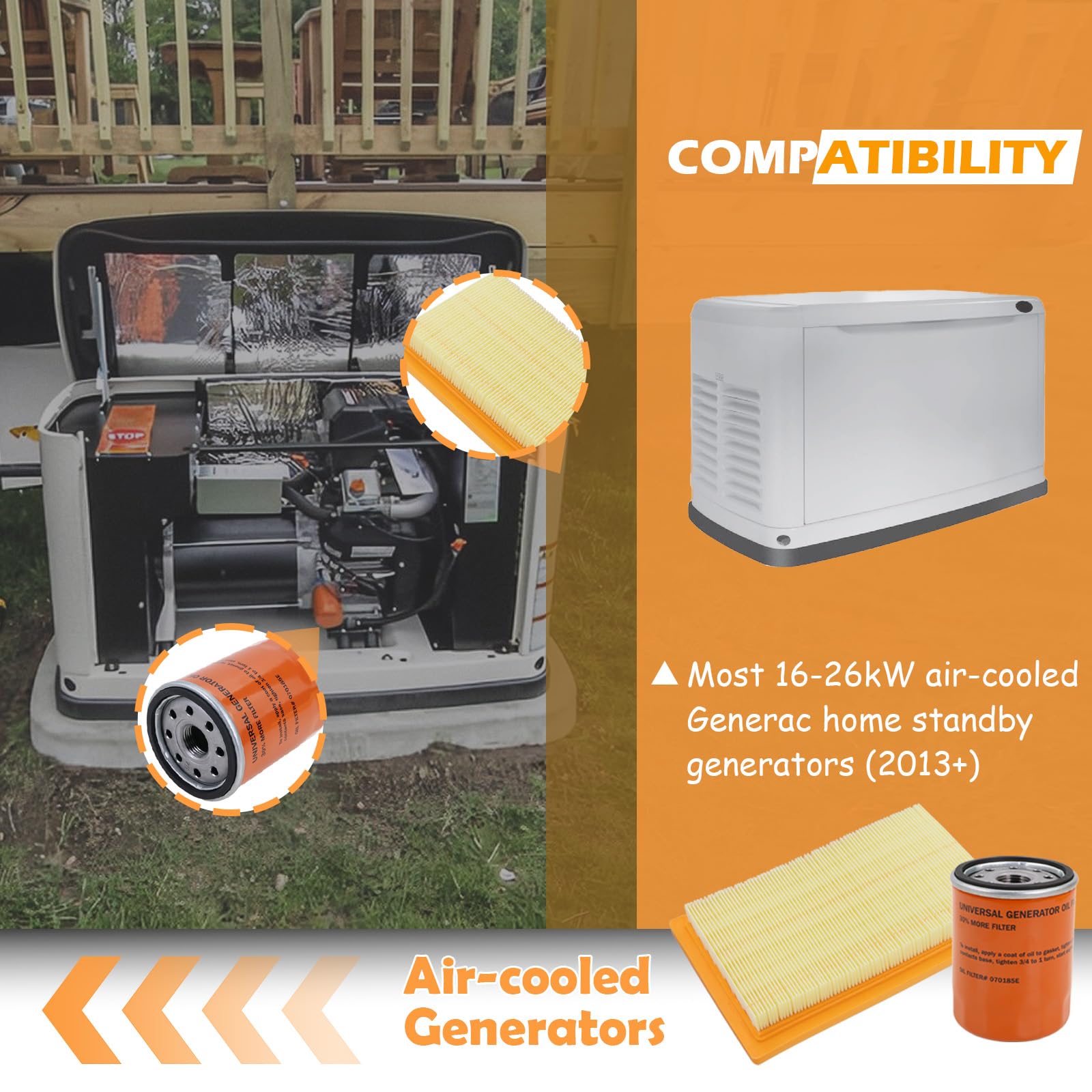 Qagea 6485 kit air filter image helps clean intake for steady power and longevity.