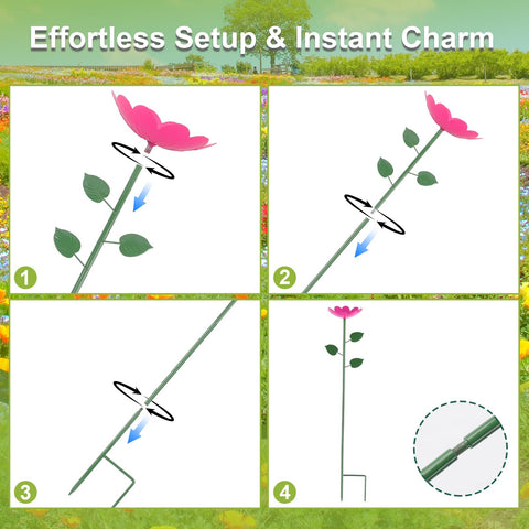Qaobo garden decor blends beauty with practicality for patios and yards.