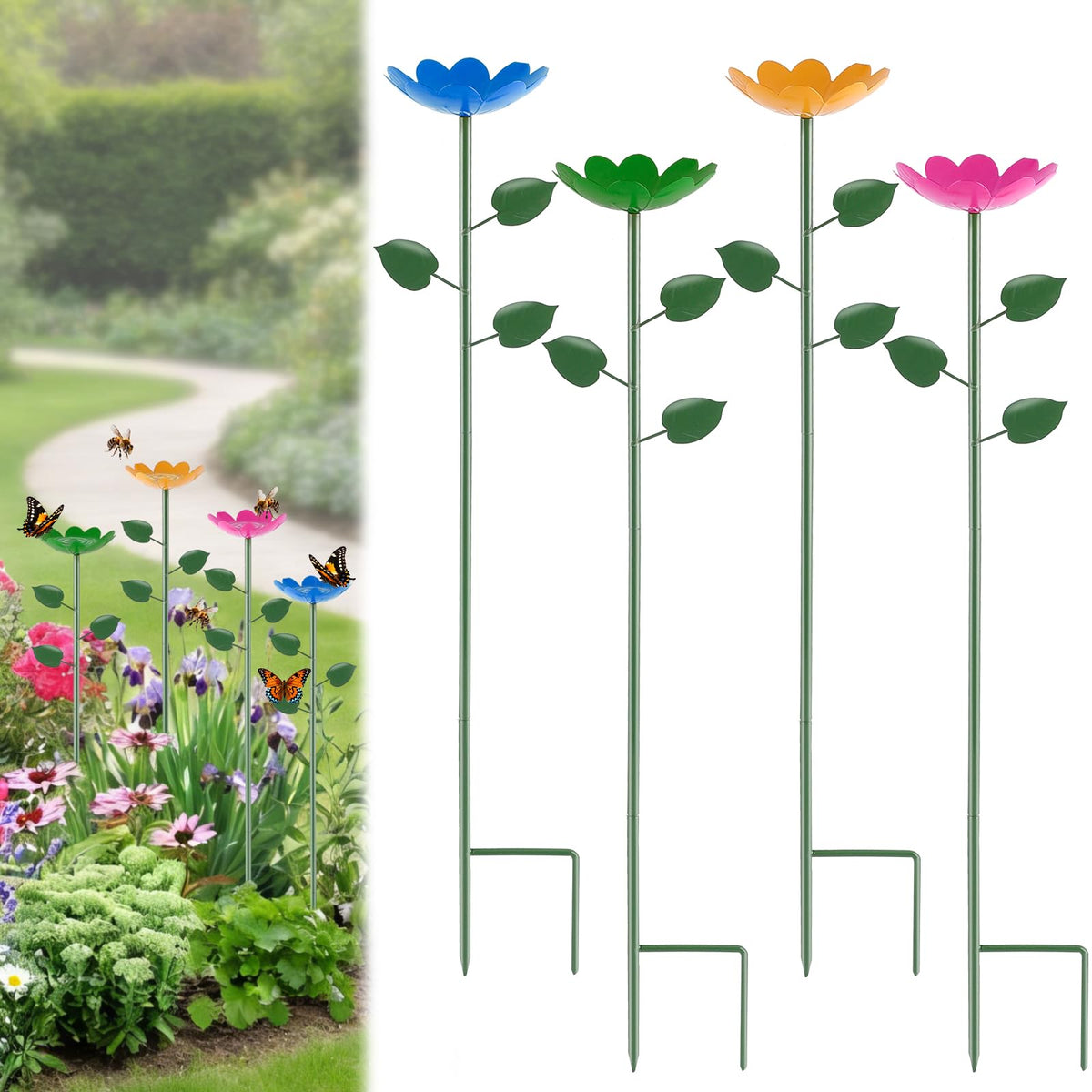 Qaobo Bee Watering Station with large stem capacity supports reliable water for pollinators.