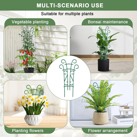 Qaobo versatile trellis for pothos, hoya, and roses indoors or outside.