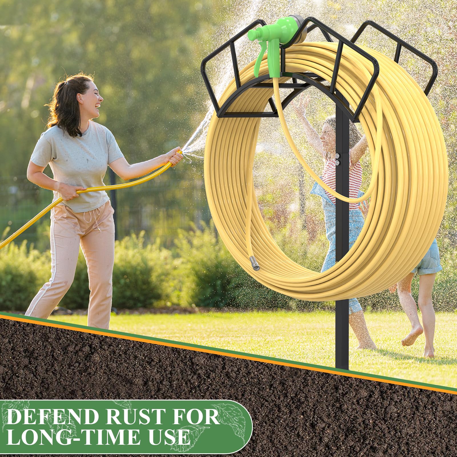 Qatsrin heavy-duty materials resist rust for durable outdoor use