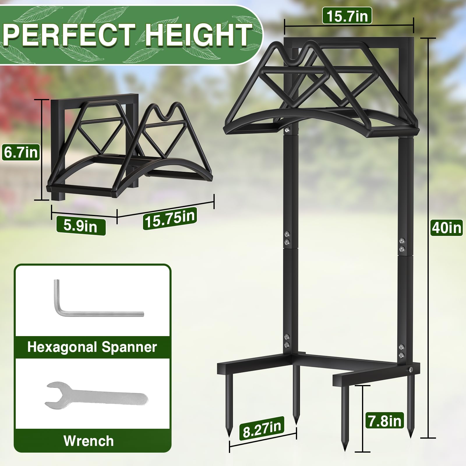 Qatsrin detachable design allows versatile freestanding placement