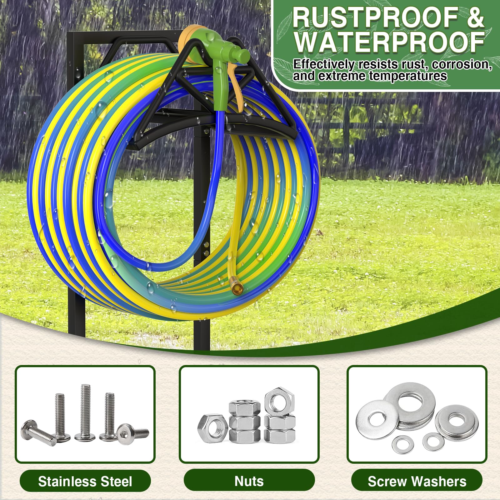 Qatsrin ergonomic height relieves back strain during watering