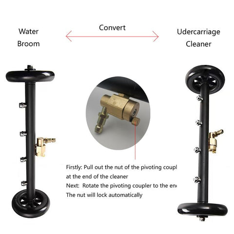 QCHENYI quick-connect 1-4in fittings simplify setup.