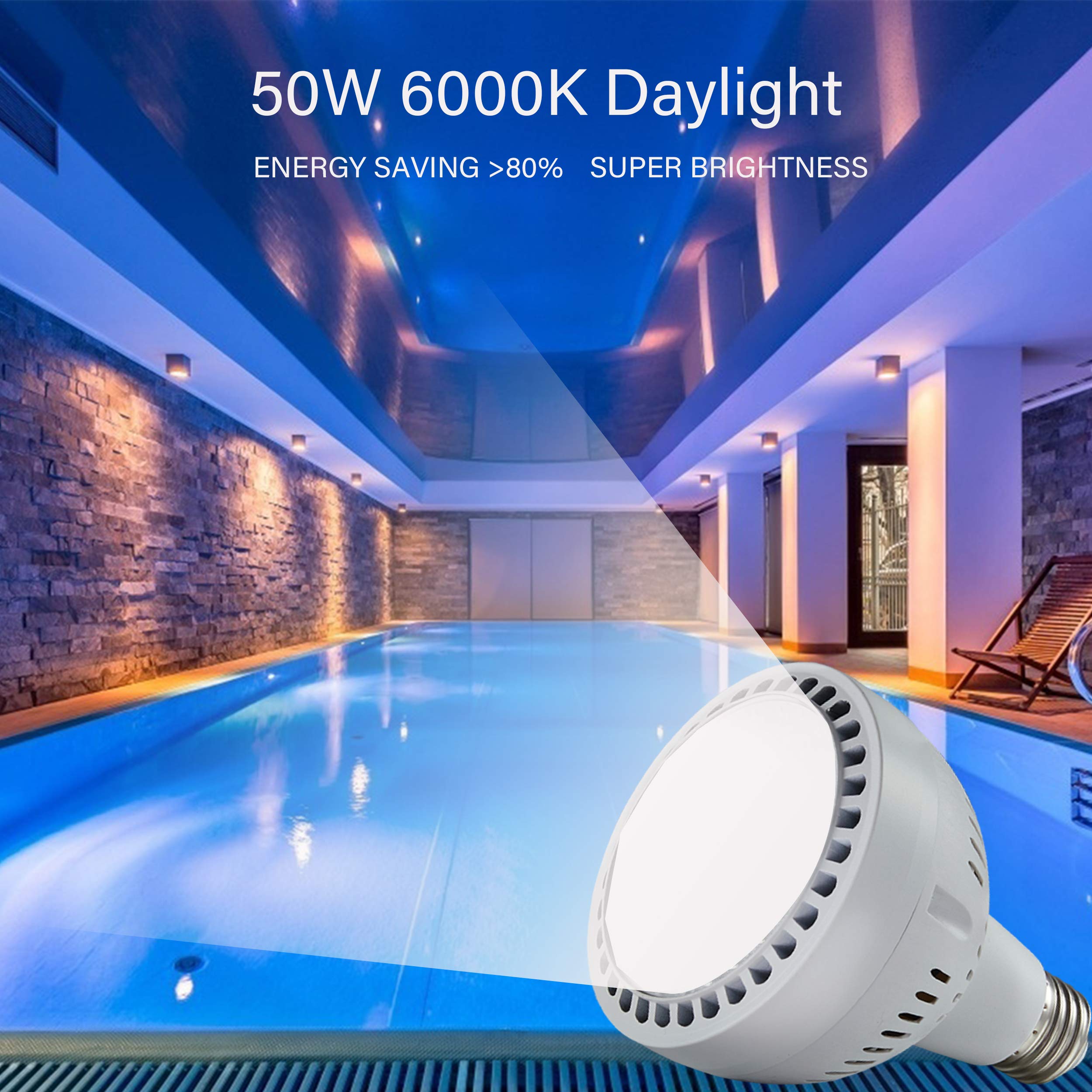 QCYYQYT pool light base and connector for quick 12V installation