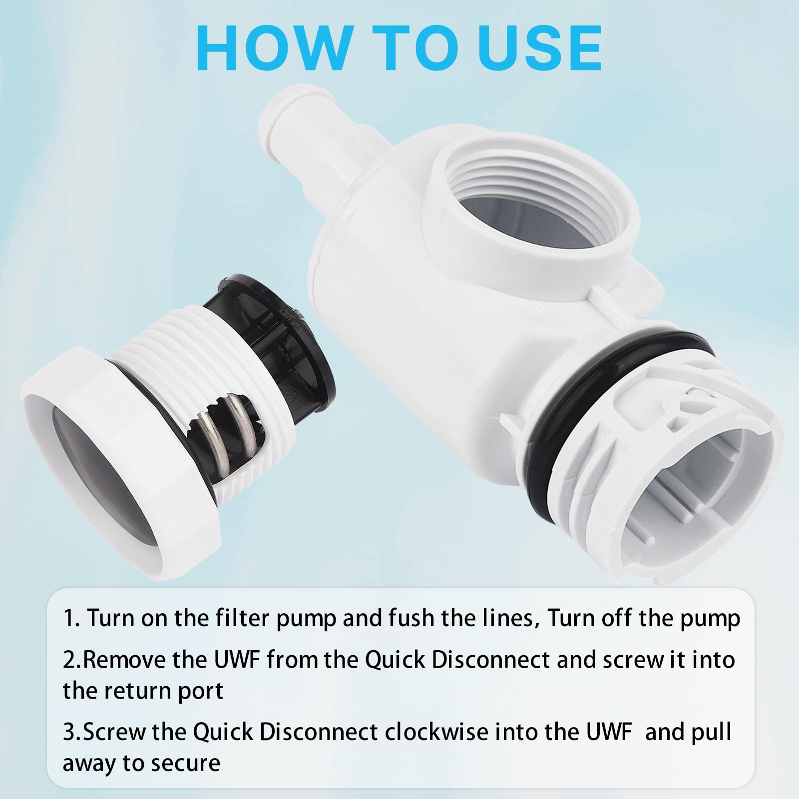 QDOCURO Polaris 280 compatibility demonstrates secure installation and consistent cleaning flow.