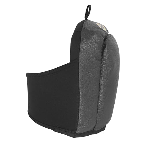 QEP adjustable strap provides secure fit for most users.