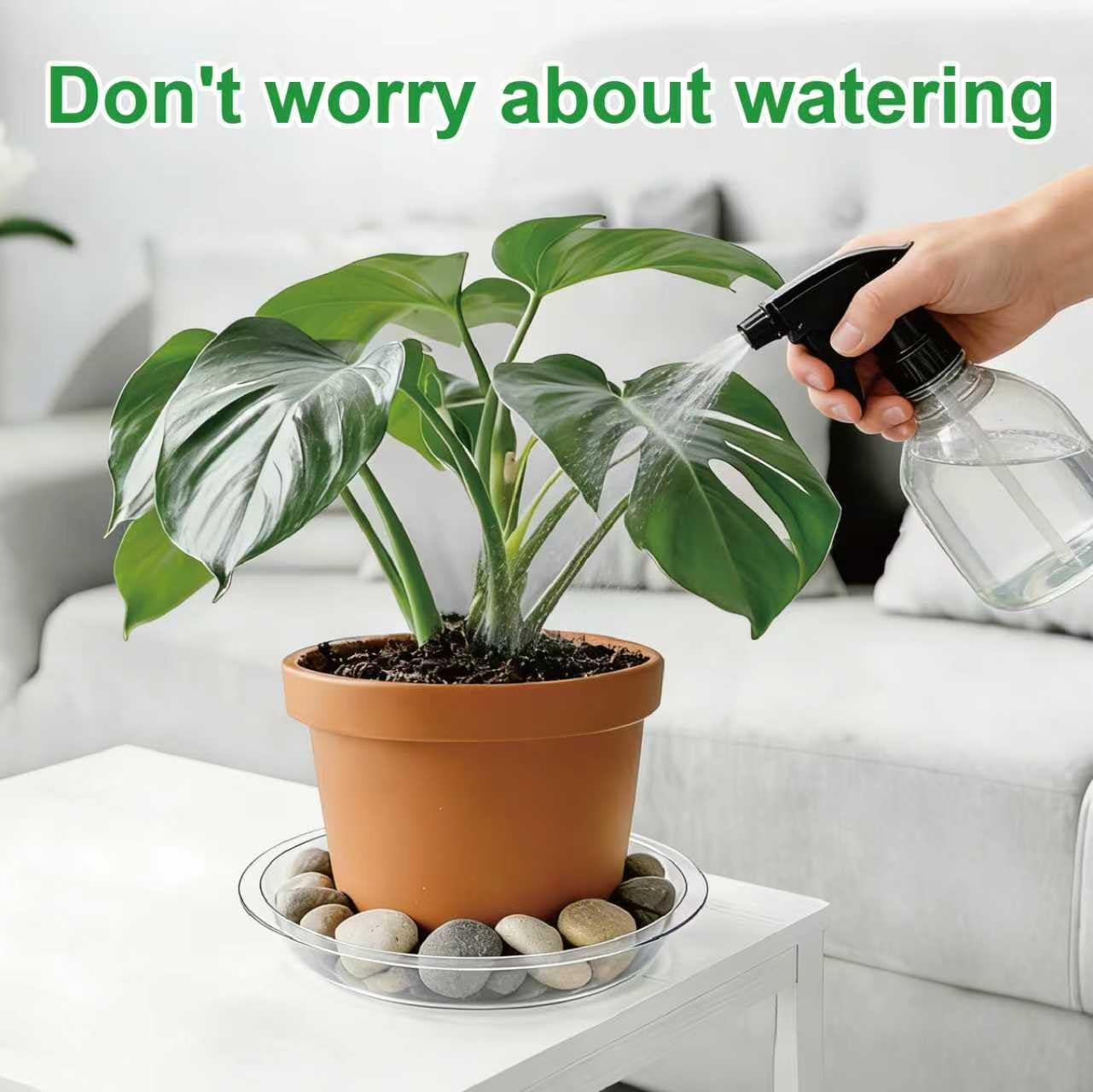 qeqanazo outdoor-use durable tray resists cracking and fading