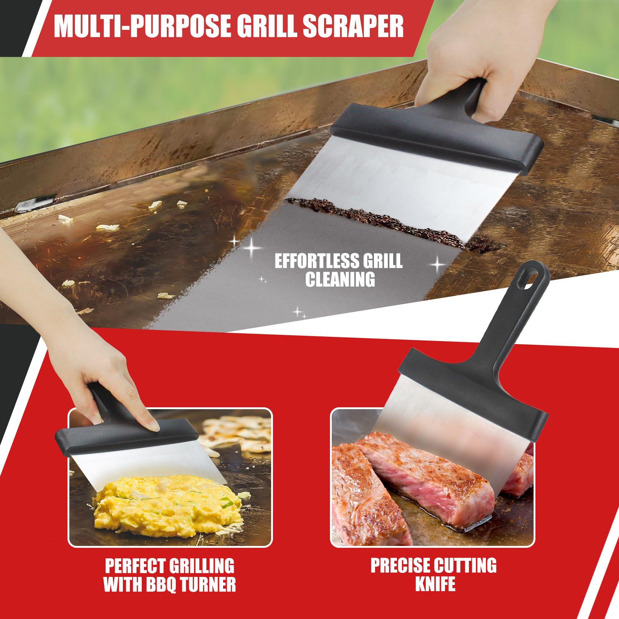 Qetumst pumice stone bricks lift residue without scratching surfaces.