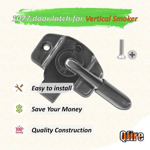 Qfire PBV4PS2 door latch assembly allows quick replacement and restored seal.